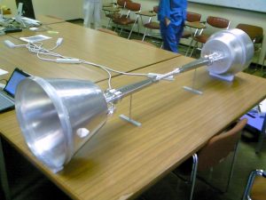 Mock-up of IR chamber